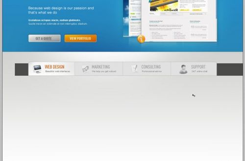 آموزش طراحی سایت در فتوشاپ
